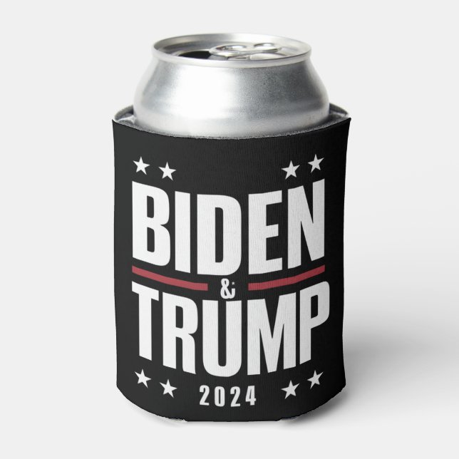 Porta-lata Biden Trump 2024 Funny Eletion VP Presidencial (Can Front)
