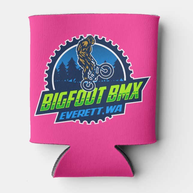 Porta-lata Bigfoot BMX Can Koozie (Frente)