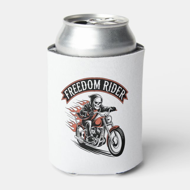 Porta-lata Biker do Cavaleiro FreeDom (Can Front)
