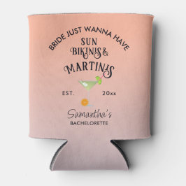 Porta-lata Bikinis e Martinis Piscina Tropical de Solteira