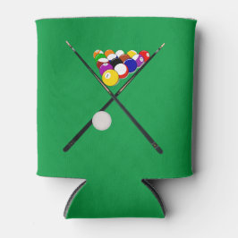 Porta-lata Billiard Balls e Piscinas