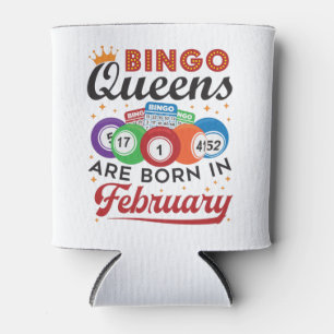 Porta-lata Bingo Queens São Nasceres em fevereiro
