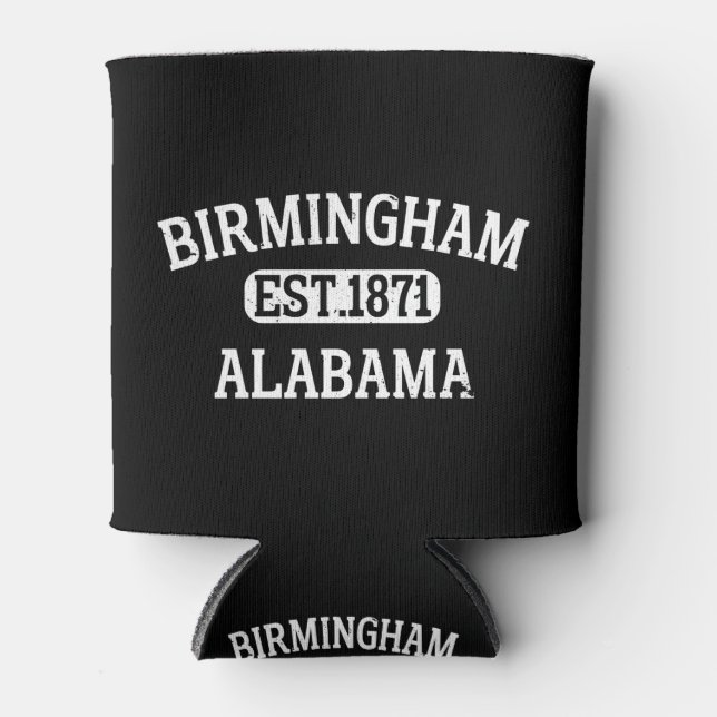 Porta-lata Birmingham Alabama Vintage (Frente)