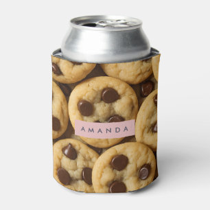 Porta-lata Biscoito Personalizado com Gotinhas de Chocolate