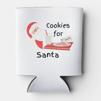 Porta-lata Biscoitos para o Papai Noel no Natal