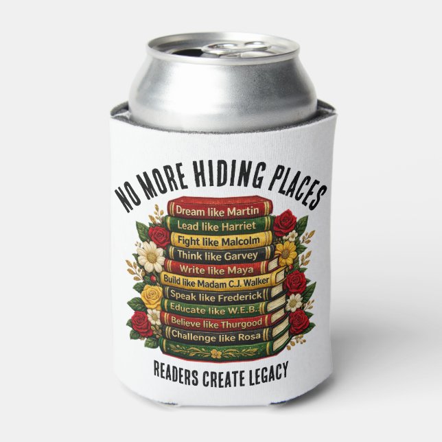 Porta-lata Black Excellence History Heroes Bookish Gift (Can Front)