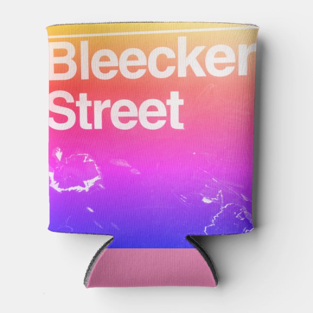 Porta-lata Bleecker Street, Greenwich Village, Manhattan NYC (Frente)