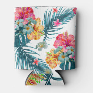 Porta-lata Bloom de Primavera Tropical: Papel de parede flexí