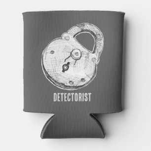 Porta-lata Bloqueios de caça ao tesouro com detecção de metai