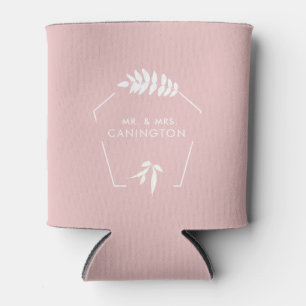 Porta-lata Blush Wedding Sr. & Sra. Can Cooler