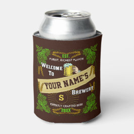 Porta-lata Boer Brewery Saltos e Barley Bem-vindos: Personali