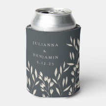 Boho Black Hand Drawn Nomes Florais De Casamento