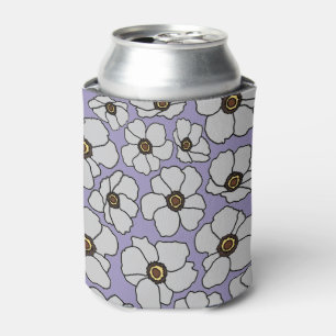 Porta-lata Boho Flores Silvestres Sobre Lavanda 