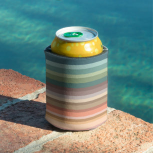 Porta-lata Boho Modern Chic Stripes