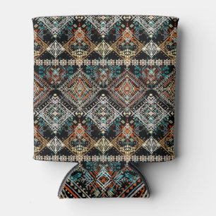 Porta-lata Boho Spirit: Padrões Tribais Étnicos