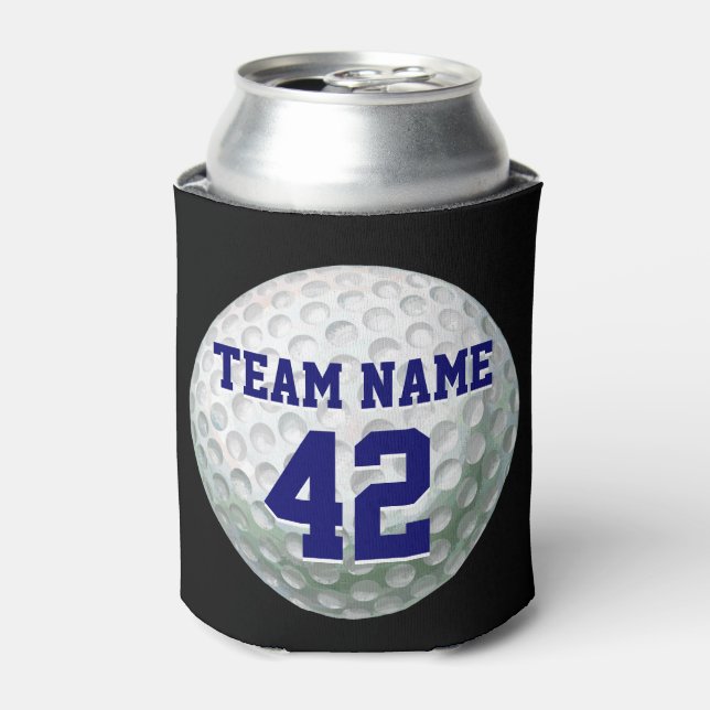 Porta-lata Bola de Golfe Pintada com Nome (Can Front)