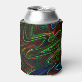 Porta-lata Bola de lã colorida desenrolada, o que ela faz?