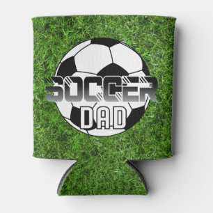 Porta-lata Bola de Pai de Futebol Personalizada Nome e Número