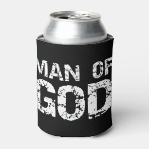 Porta-lata Bold Christian Cote para Homens Faith Dizendo Home