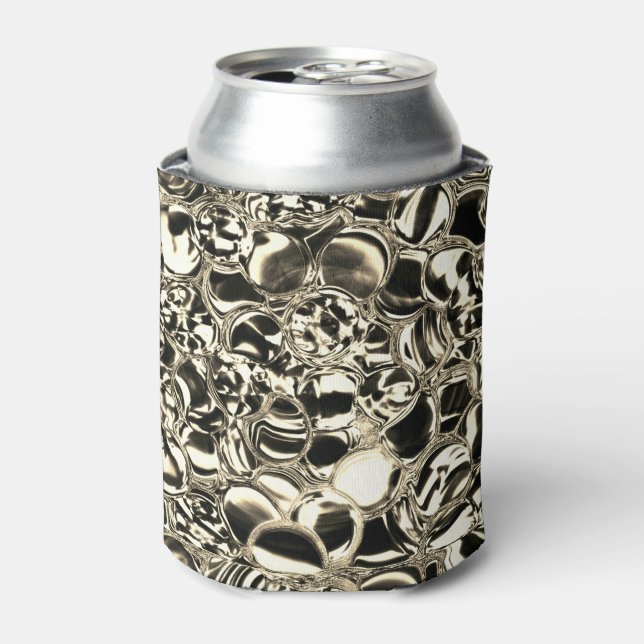 Porta-lata Bolhas de ouro ou bolhas de vidro? (Can Front)