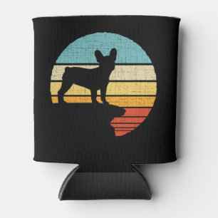 Porta-lata Bolldog francês Retro Vintage Dog Puppy Ownership 