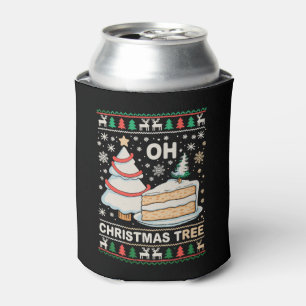 Porta-lata Bolos de árvore de Natal feio Xmas Férias