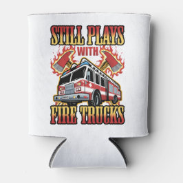 Porta-lata Bombeiro ainda joga com bombeiros