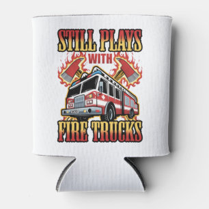 Porta-lata Bombeiro ainda joga com bombeiros