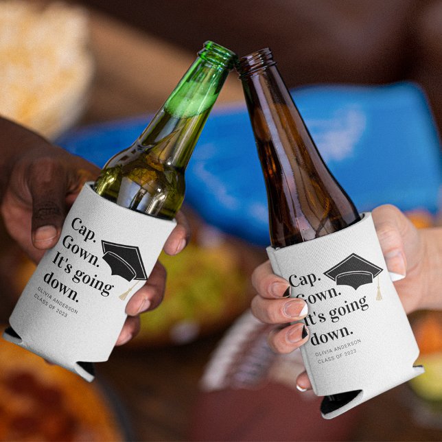 Porta-lata Boné de palhaço que está caindo na Festa de format (Criador carregado)