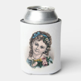 Porta-lata Bonita Vintage Victorian Flower Girl