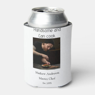 Porta-lata Bonito e sabe cozinhar adicionar nome master chef 