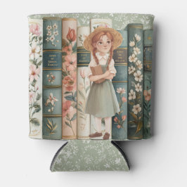 Porta-lata Book Lover | Anne of Green Gables | Livros Florais