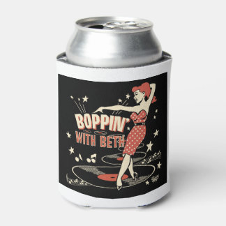 Porta-lata Boppin' With Beth can Cooler