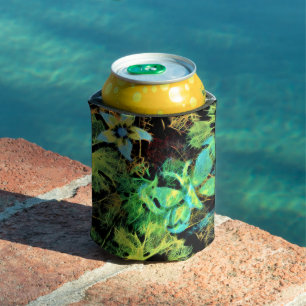 Porta-lata Borboleta e Flor Rodilius Podem Resfriar