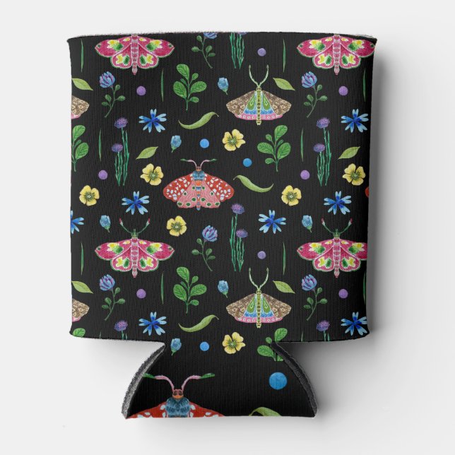 Porta-lata Borboletas multicoloridas: padrão perfeito (Frente)