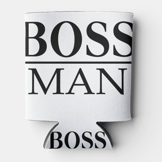 PORTA-LATA BOSS MAN (Frente)