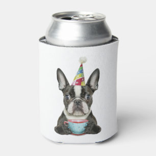 Porta-lata Boston Terrier Hat Classic T-Shirt