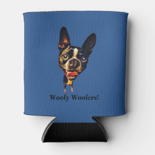 Porta-lata Boston Terrier pode resfriar