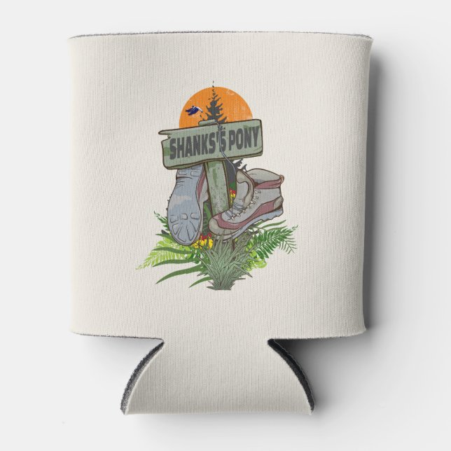 Porta-lata Botas de caminhada de pônei de Shanks (Frente)