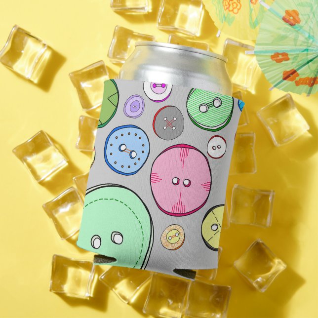 Porta-lata Botões Coloridos Mais Fresco (Verão in situ)