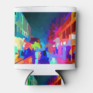 Porta-lata Bourbon Street Nova Orleans Louisiana por Jon Bara