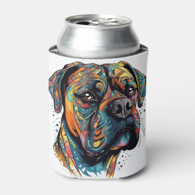 Porta-lata Boxer Buddies Playful File Summary Digital (Can Front)