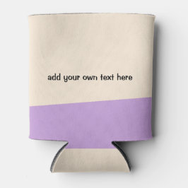 Porta-lata Branco Antigo e Roxo Wisteria