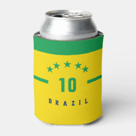 Porta-lata Brasil: Bandeira Cores da Copa