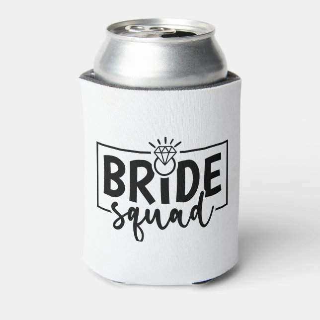 Porta-lata BRIDE Squad – Emblema da Equipe do Anel de Diamant (Can Back)