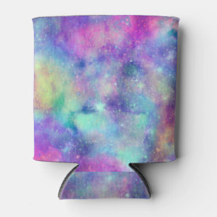 Porta-lata Bright Unicorn Galaxy, Impressão da Noite.