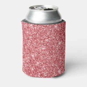 Porta-lata Brilho Cor-de-Rosa Glamouroso