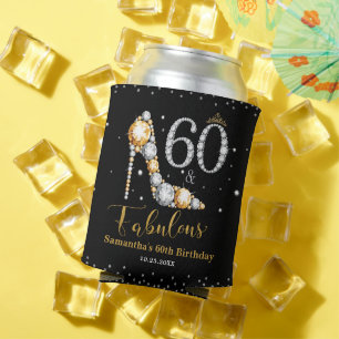Porta-lata Brilho de Diamante Cinquenta e Fabuloso Aniversári