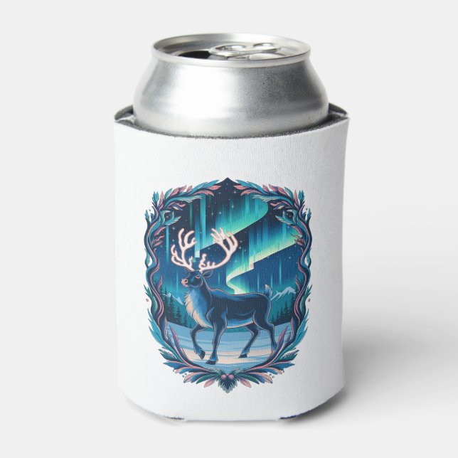 Porta-lata Brilho de Reindeer Mágico (Can Front)