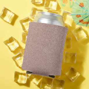 Porta-lata Brilho Dourado Rosa Metálico Bonito de Menina Espe
